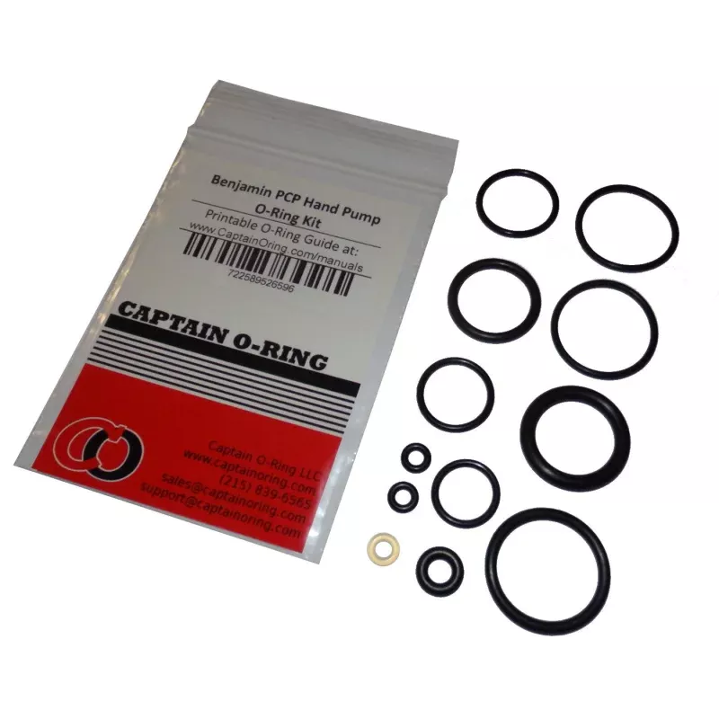 Benjamin & Air Force PCP Hand Pump O-Ring Rebuild Kit