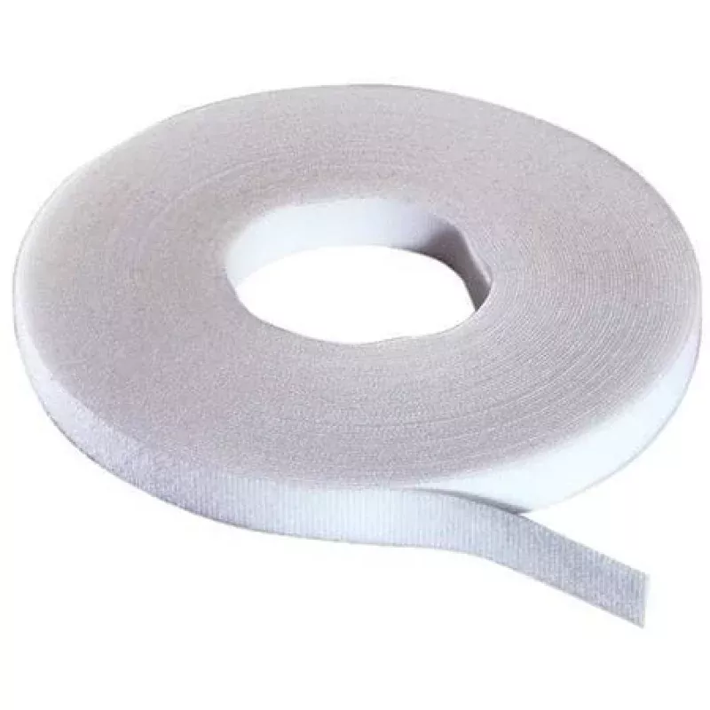Cable Tie Roll, 75 ft L, 1/4 in W, White, Nylon, Polyethylene, 50 lb Strength