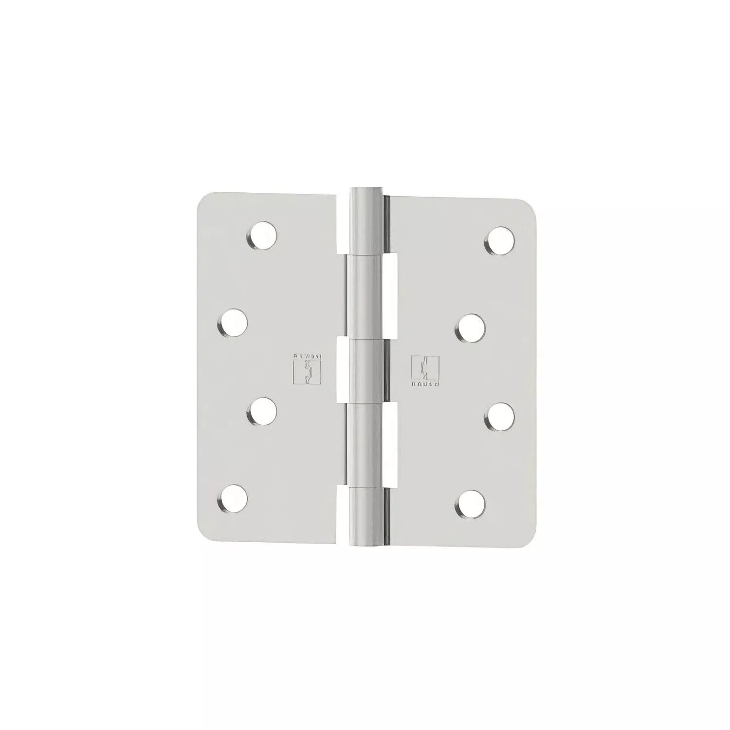 Hager RC1541432DEA14 4″ Stainless Steel Full Mortise Hinge with 1/4″ Radius Corners