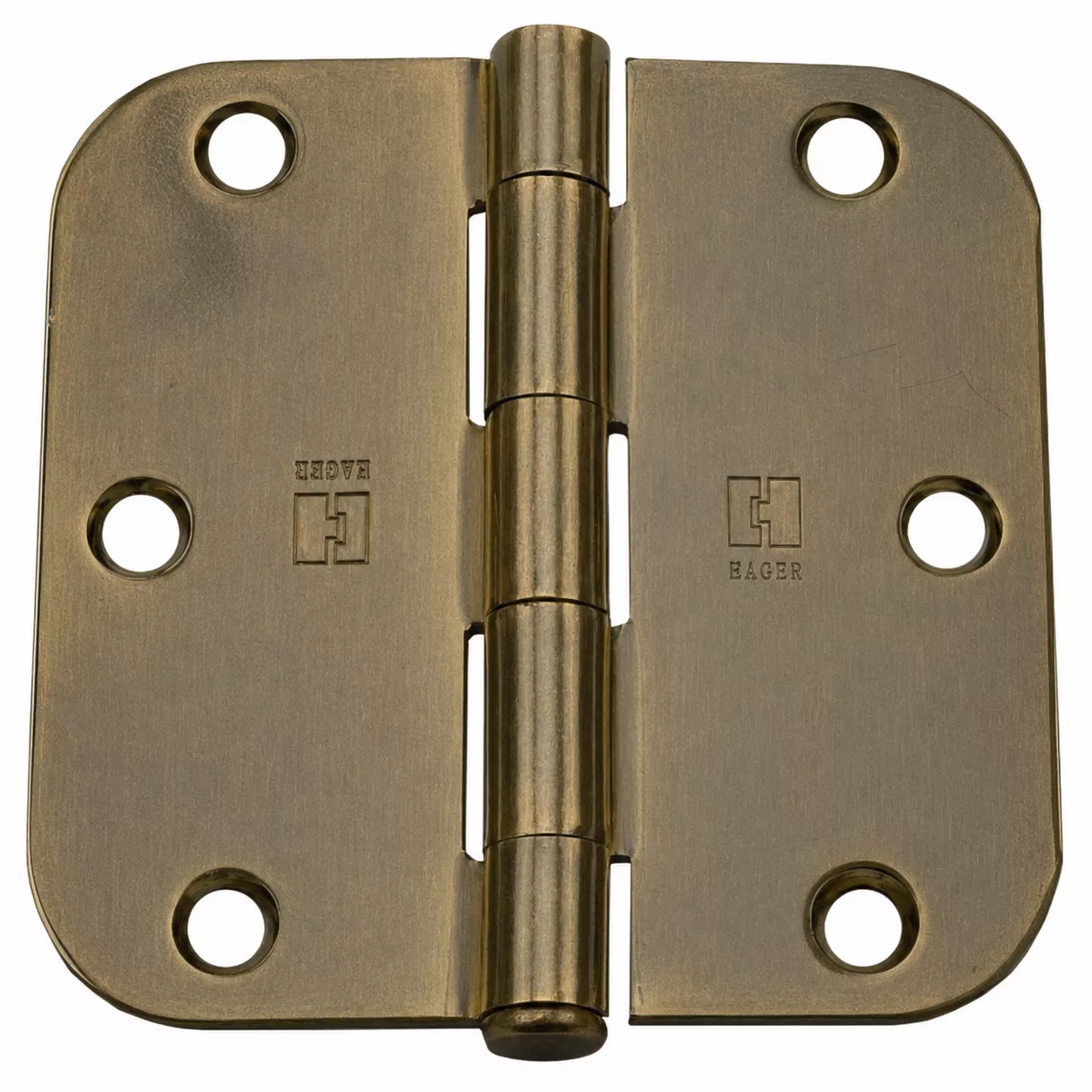 Hager RC1842312 3-1/2″ Steel Full Mortise Hinge with 5/8″ Radius Corners