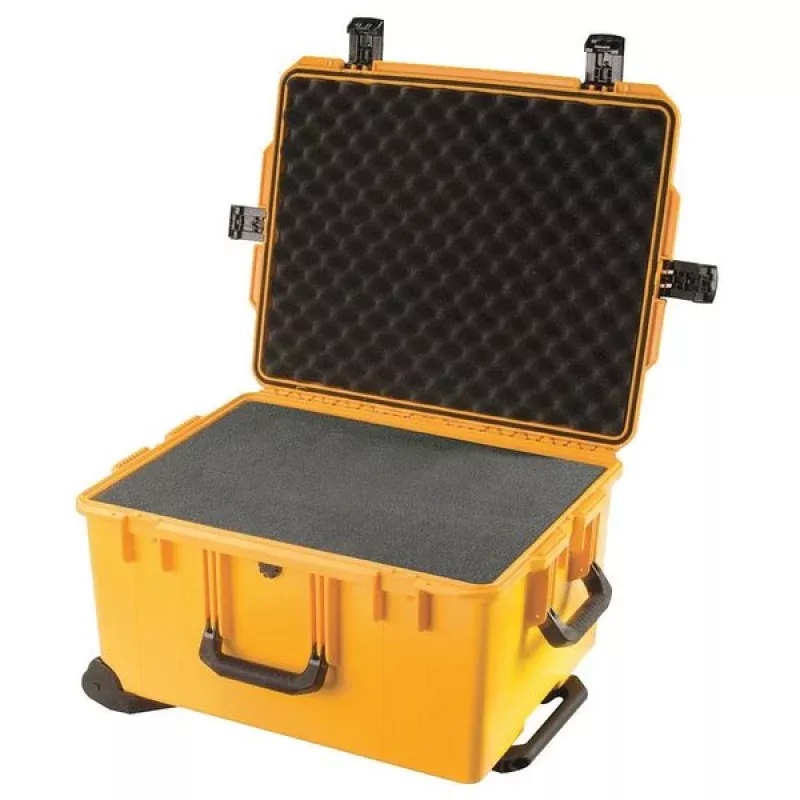 Yellow Protective Case, 24.6"L x 19.7"W x 14.4"D