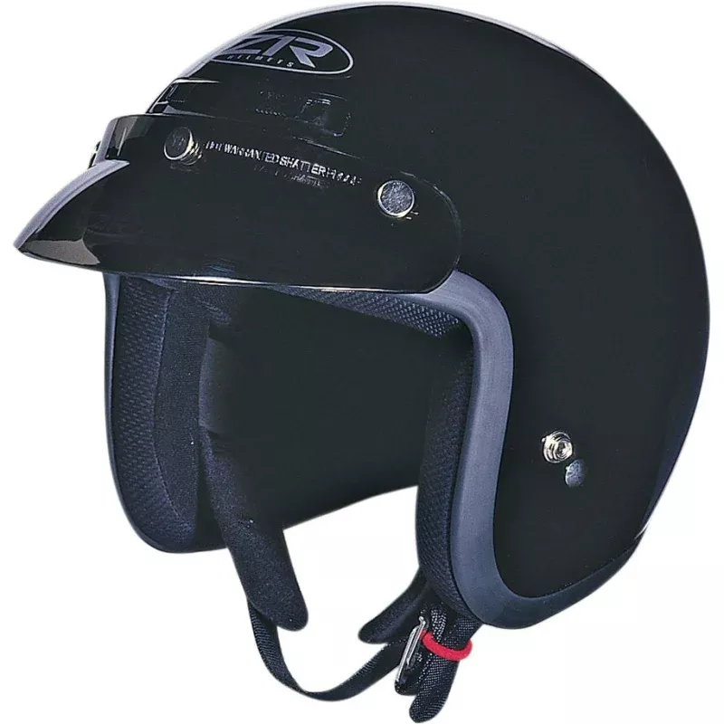 Z1R Jimmy Solid 3/4 Helmet Black